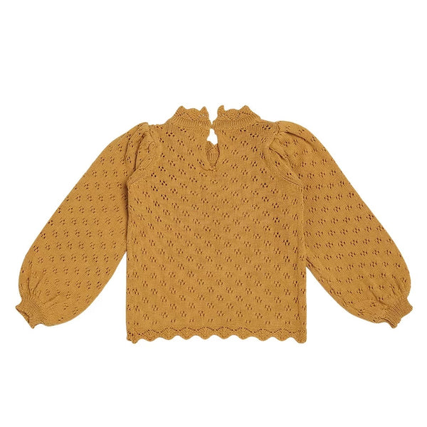 Pointelle Knit sweater