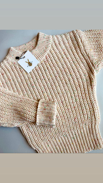 Chunky knit sweater