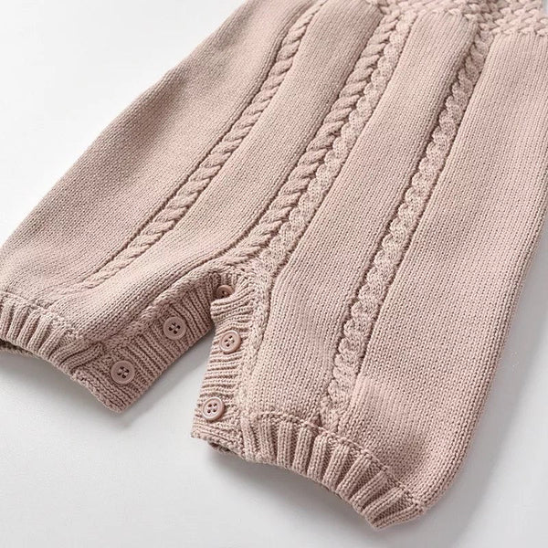 Rosé knitted jumper