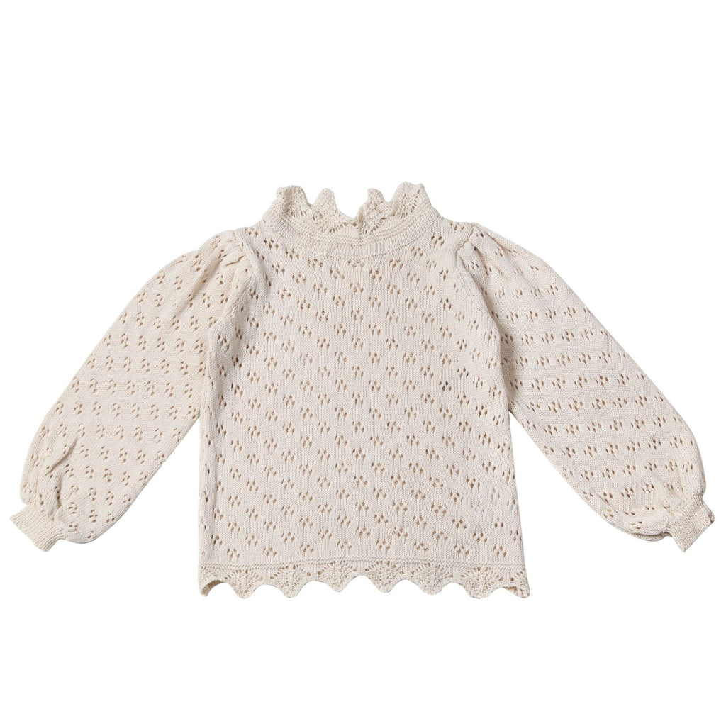 Pointelle Knit sweater – The Velveteen Rabbit